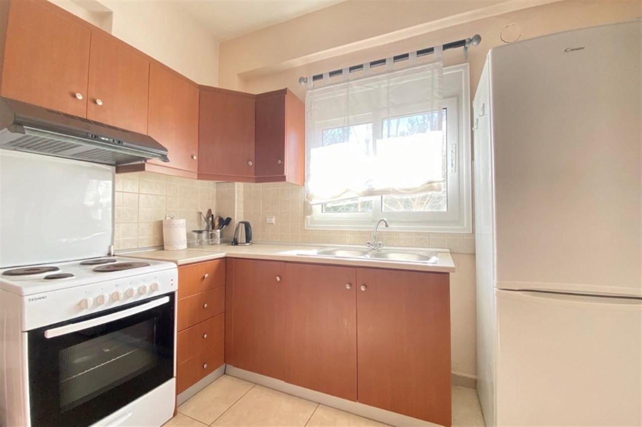 Pine Beach Holiday Home 2 Bedrooms 50 Meters To The Beach Kalyves Polygyrou Bagian luar foto