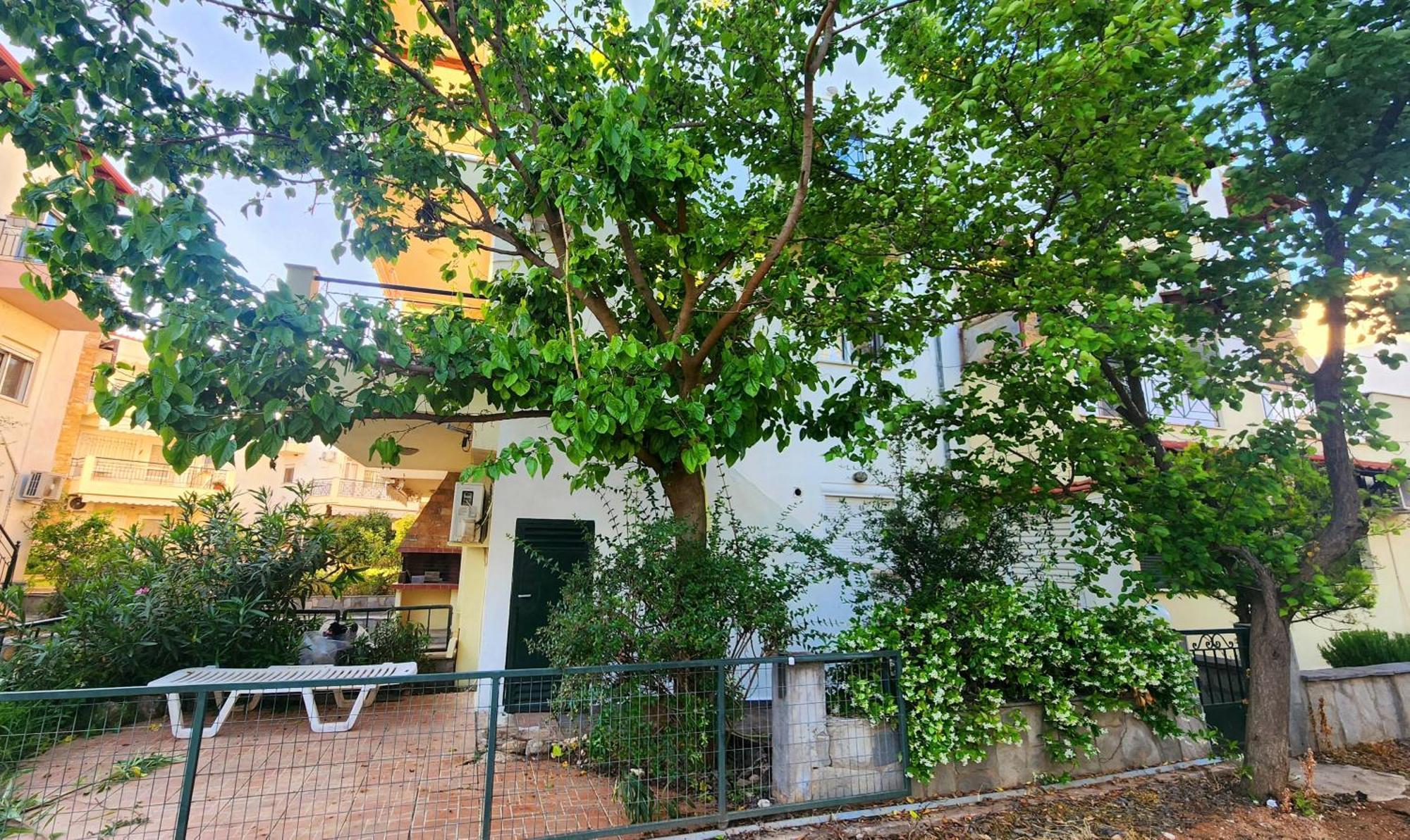 Pine Beach Holiday Home 2 Bedrooms 50 Meters To The Beach Kalyves Polygyrou Bagian luar foto