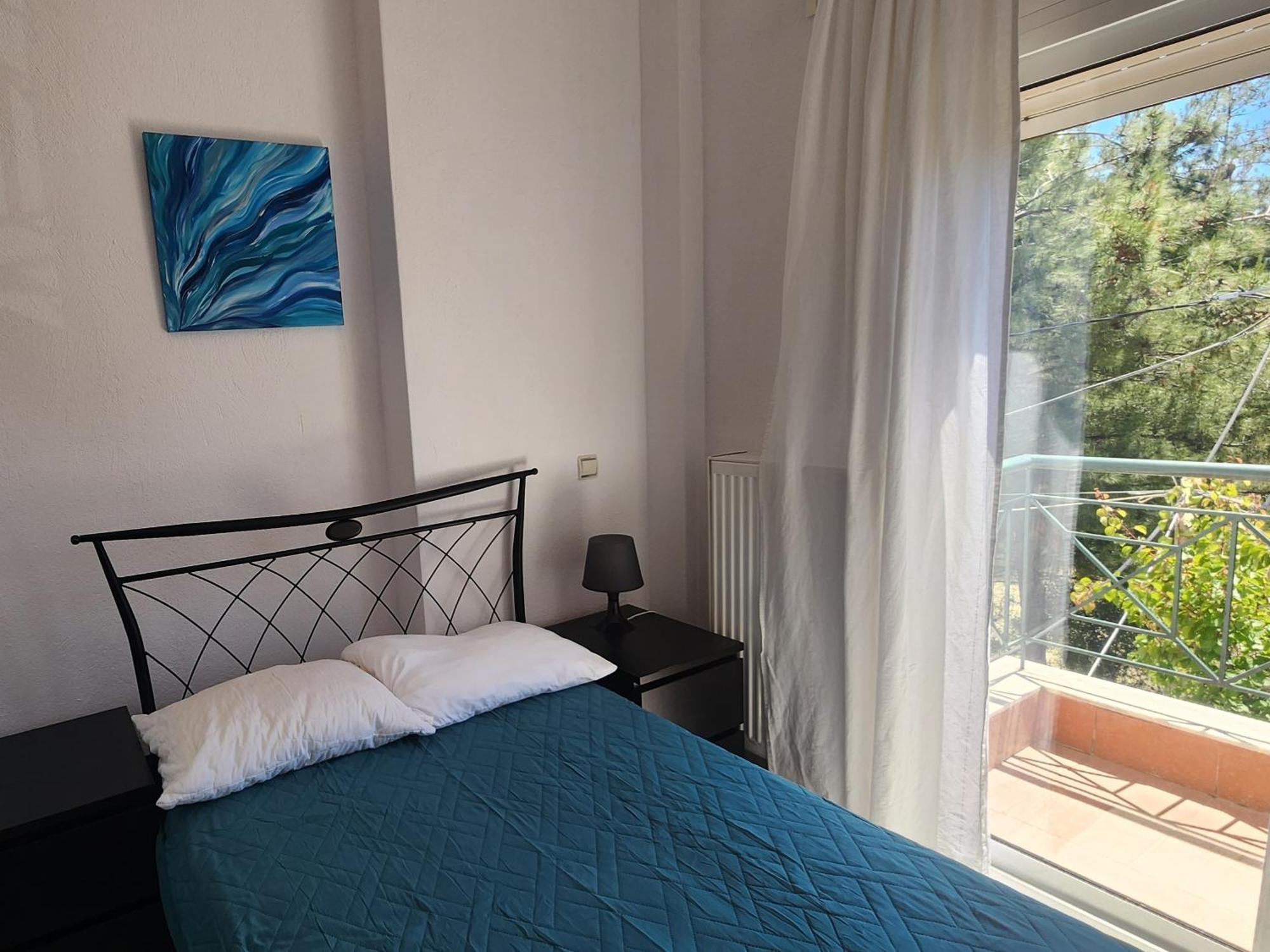 Pine Beach Holiday Home 2 Bedrooms 50 Meters To The Beach Kalyves Polygyrou Bagian luar foto