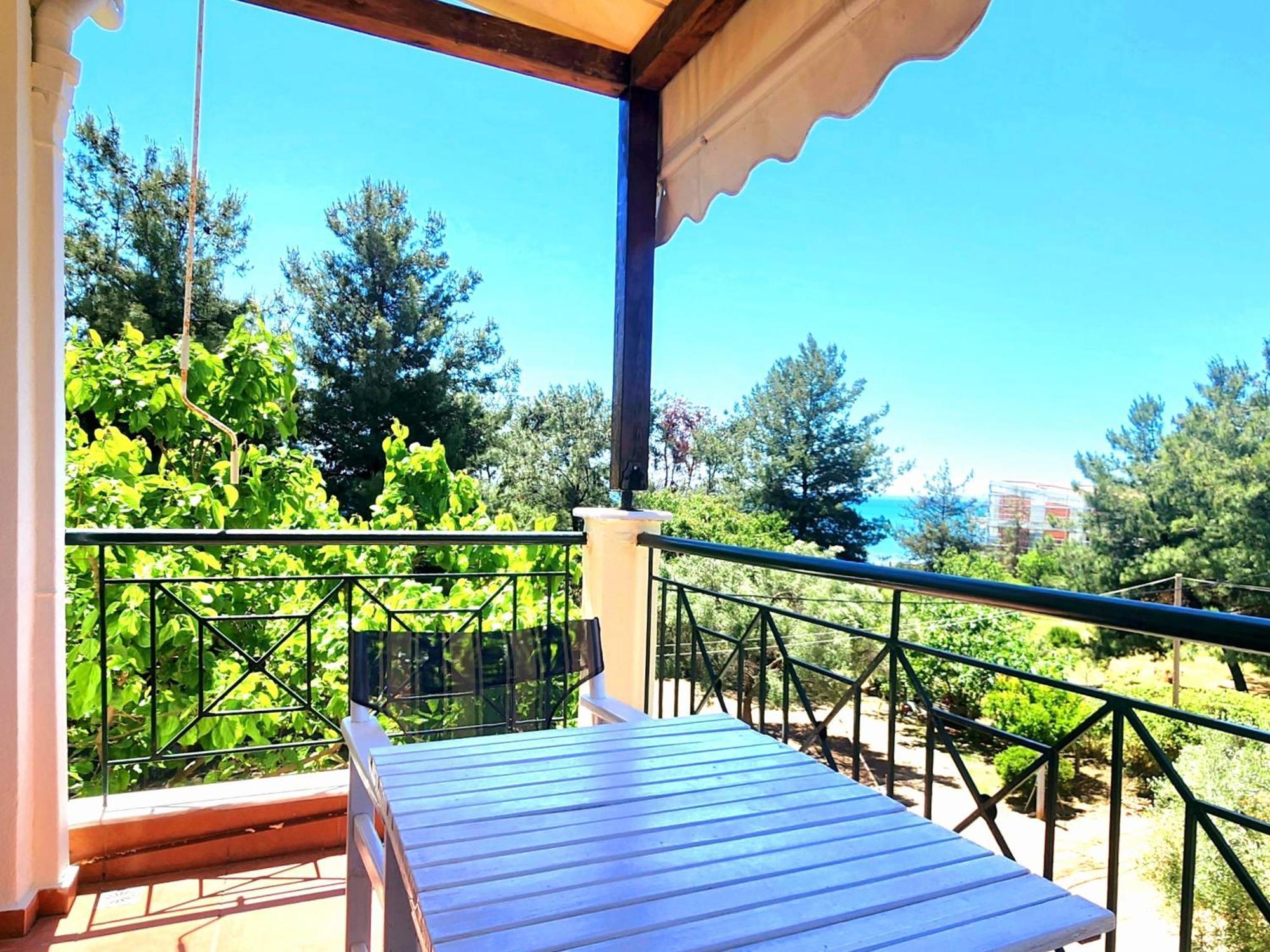 Pine Beach Holiday Home 2 Bedrooms 50 Meters To The Beach Kalyves Polygyrou Bagian luar foto